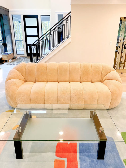Custom Channel Sofa