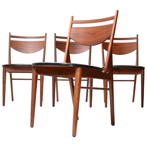4 Mid Century Dining Chairs By Glenn of California