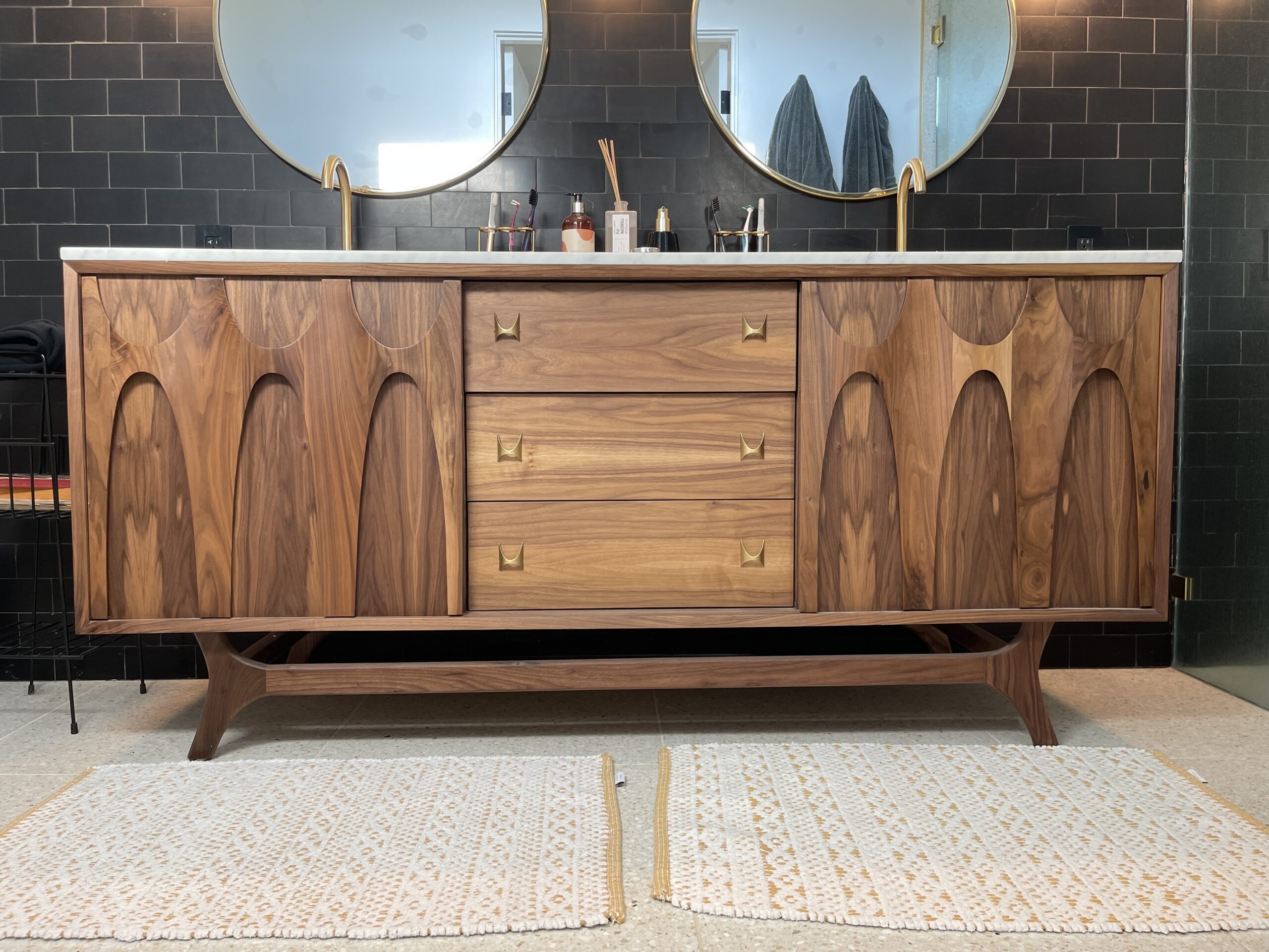 72″ Handcrafted Double Sink Vanity 72″ Handcrafted Double Sink Vanity
