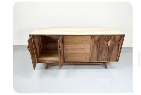 Mid Century Brasilia Double Sink Vanity Mid Century Brasilia Double Sink Vanity