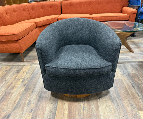 Custom "Milo" Swivel Barrel Chairs (EACH)