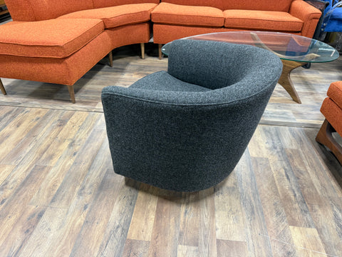 Custom "Milo" Swivel Barrel Chairs (EACH)