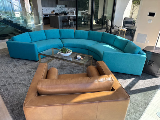 Custom Circular Sectional Sofa