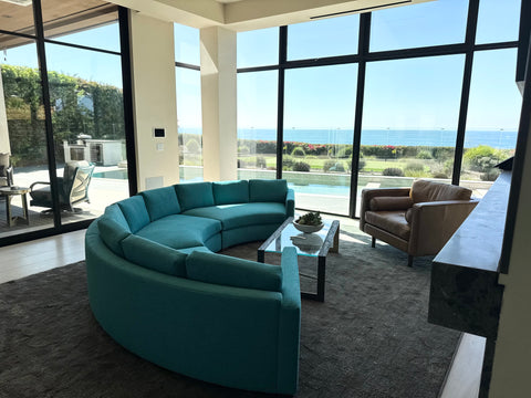 Custom Circular Sectional Sofa