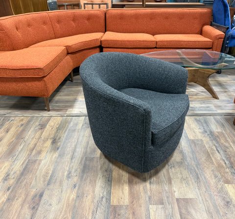 Custom "Milo" Swivel Barrel Chairs (EACH)