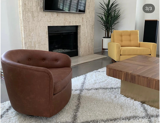 Custom "Milo" Swivel Barrel Chairs (EACH)