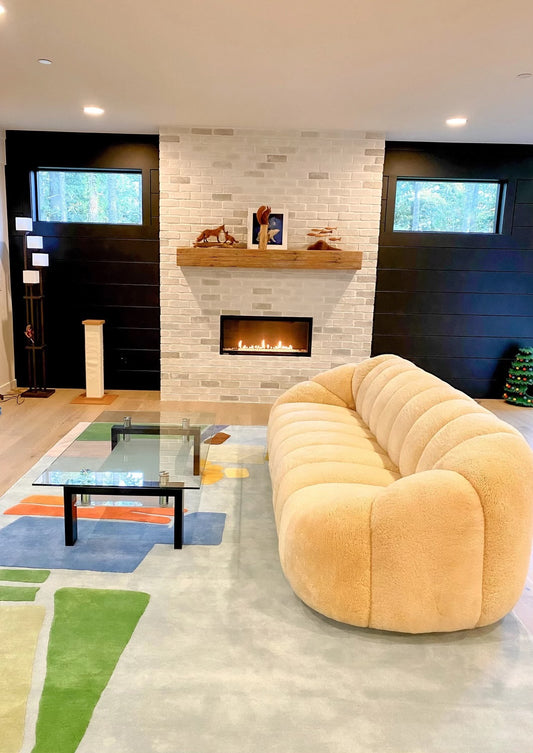 Custom Channel Sofa