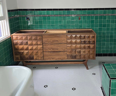 72" Cubist Vanity