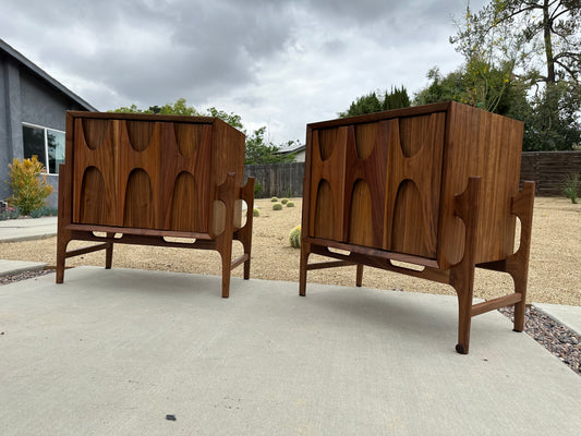 Mid Century Brasilia Nightstands