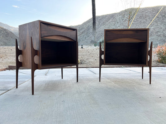 Custom Bow Tie Nightstands (Pair)