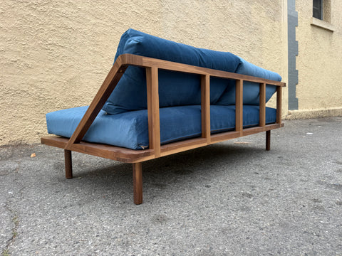 Custom White Oak Daybed Feather Down Sofa
