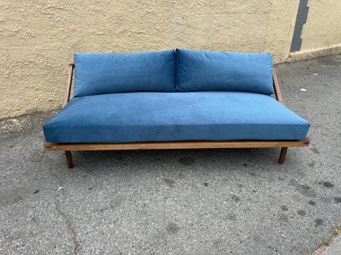 Custom White Oak Daybed Feather Down Sofa