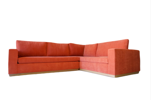 Hudson Sectional- Autumn Red
