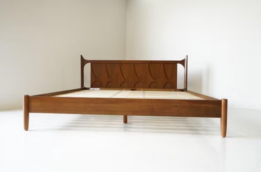 Custom Brasilia Style Queen Size Bed