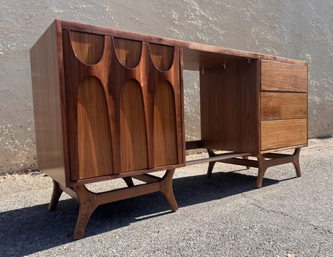 Hand Crafted Brasilia Style Make up Vanity