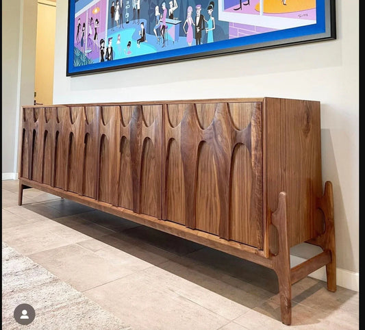 8' Brasilia Style Credenza- Custom Listing
