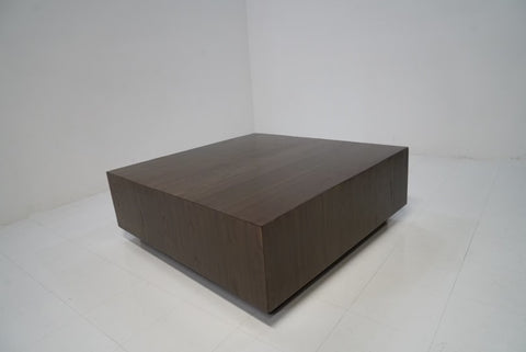 Oak Cube Coffee Table