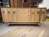 72" White Oak Brass Brasilia Double Sink Vanity