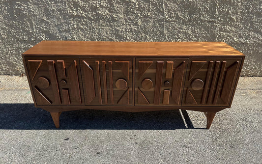 60" Brutalist Credenza Sideboard