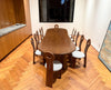 11 ft White Oak "Ogami" Dining Table