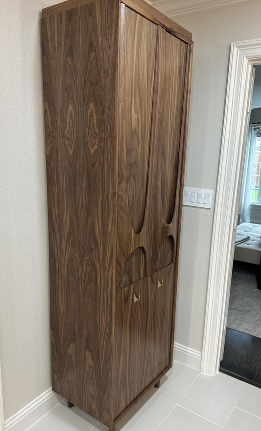 Brasilia Bathroom Tall Linen Cabinet