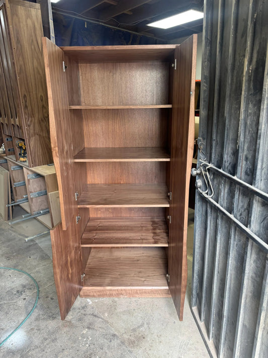 28" Modern Bathroom Linen Cabinet Tower