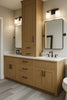 72" Shaker Style Inset Double Sink Vanity