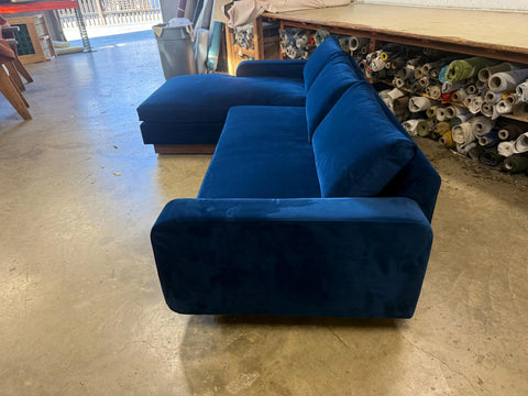 Custom “Nixon” Sofa Chaise – Handcrafted Modern Sectional