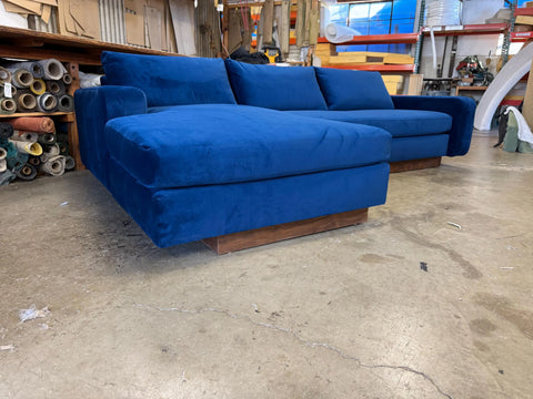 Custom “Nixon” Sofa Chaise – Handcrafted Modern Sectional