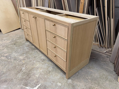 68” Beaded Single Sink Vanity