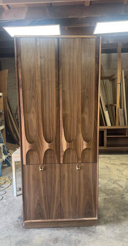 36" Brasilia Linen Tower Double Pull out Hamper