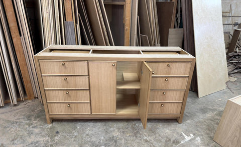 68” Beaded Single Sink Vanity