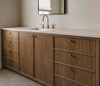 Oak beaded Style Single Sink Vanity | Custom Size Available