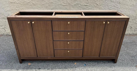 72" Beaded Inset Double Sink Vanity | 4 Drawers | Outlet Drawer is Extra