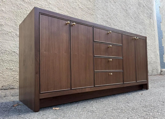 72" Beaded Inset Double Sink Vanity | 4 Drawers | Outlet Drawer is Extra