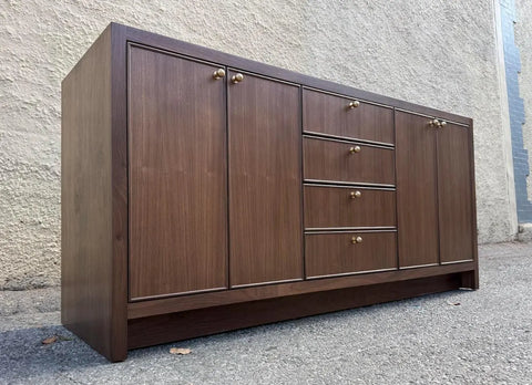 72" Beaded Inset Double Sink Vanity | 4 Drawers | Outlet Drawer is Extra