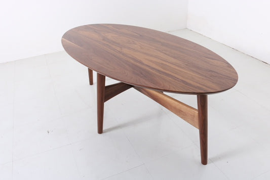CUSTOM MID CENTURY SURFBOARD COFFEE TABLE ( SOLID UPGRADE )