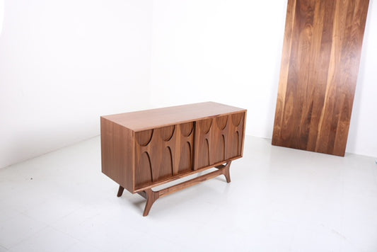 48" Mid Century "Brasilia" Style Credenza