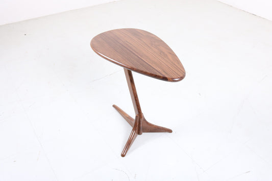 Custom Sculptural "Guitar Pick" Side Table