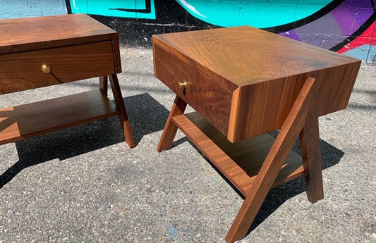 Custom "Mid Century" Nightstands