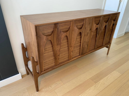 60" Mid Century “Brasilia” Style Sideboard