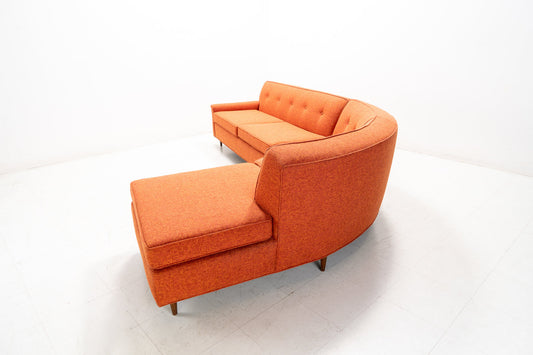 Custom  "Sully " Curved Sectional