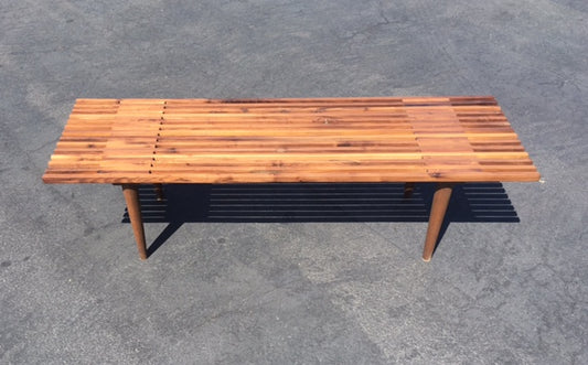 48" Custom Mid Century Bench (Each)