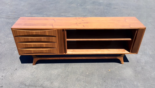 72" Custom Tambour/Bowtie Credenza