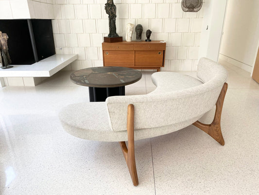 Custom "Floating Curved Kagan"  Sofa