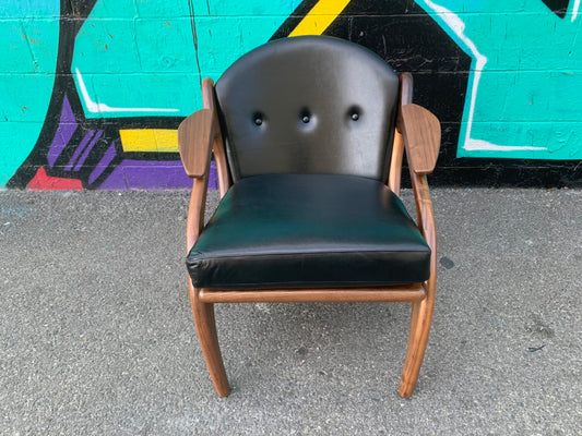 Adrian Pearsall Style Sculptural Lounge Chair