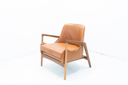 Custom "Larsen" Lounge Chairs (Leather Upgrade)