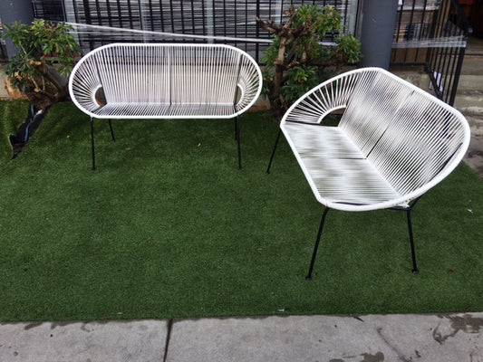 CUSTOM ACAPULCO LOVE SEAT BENCHES (EACH)