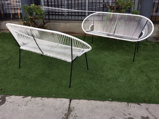 CUSTOM ACAPULCO LOVE SEAT BENCHES (EACH)