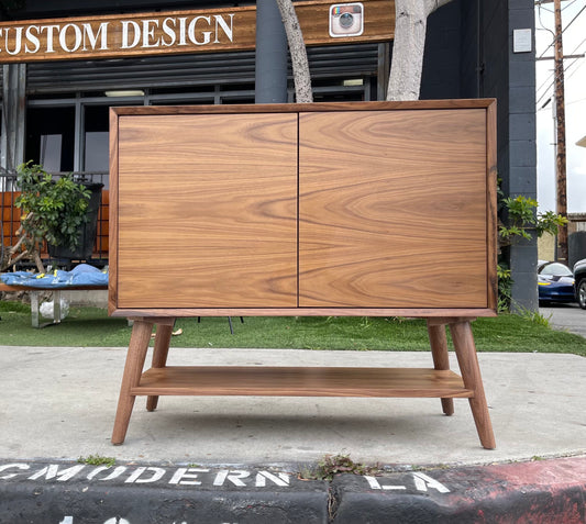 36" Mid Century Style Streamline Vanity